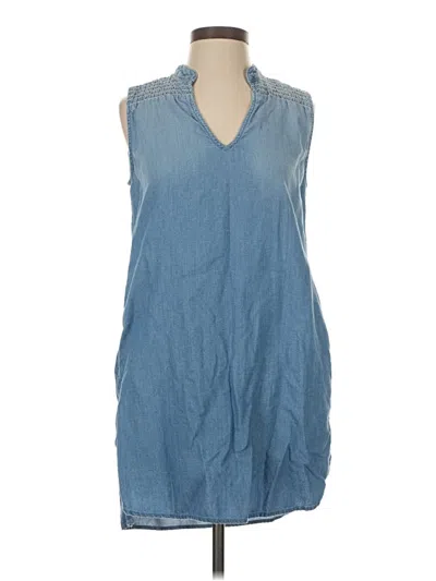 Pre-owned Bella Dahl Casual Dress In Blue