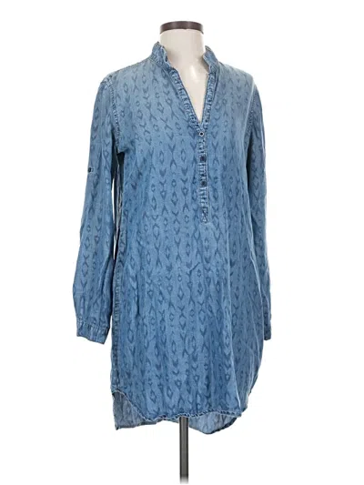 Pre-owned Bella Dahl Casual Dress In Blue