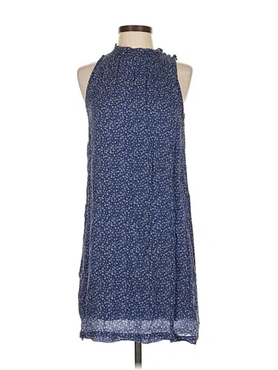 Pre-owned Bella Dahl Casual Dress In Blue