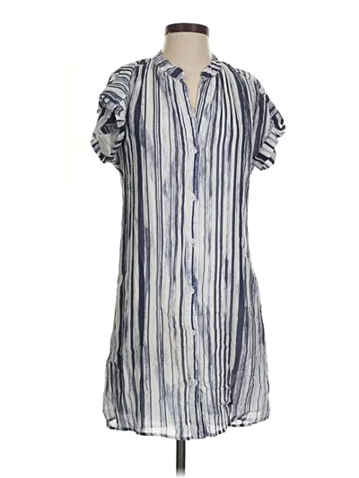 Pre-owned Bella Dahl Casual Dress In Blue