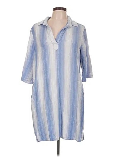 Pre-owned Bella Dahl Casual Dress In Blue
