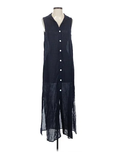 Pre-owned Bella Dahl Casual Dress In Blue