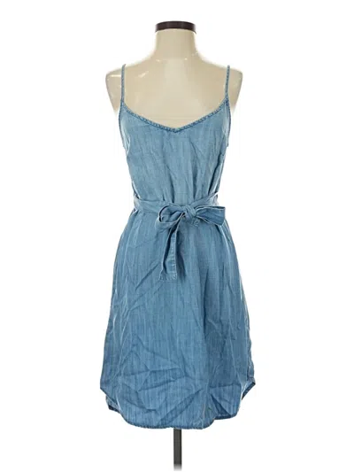 Pre-owned Bella Dahl Casual Dress In Blue