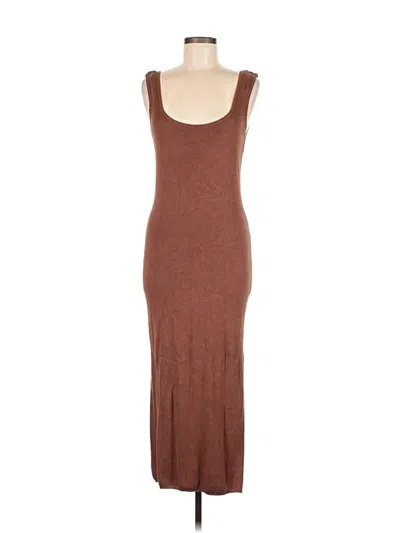 Pre-owned Bella Dahl Casual Dress In Brown