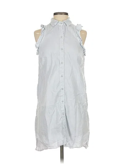 Pre-owned Bella Dahl Casual Dress In Gray