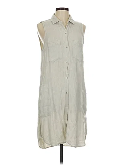 Pre-owned Bella Dahl Casual Dress In Gray