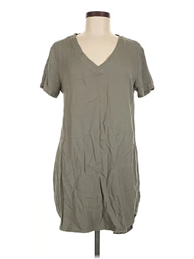 Pre-owned Bella Dahl Casual Dress In Gray