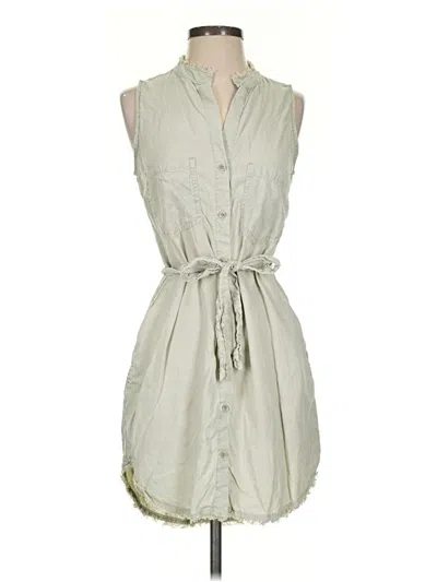Pre-owned Bella Dahl Casual Dress In Gray