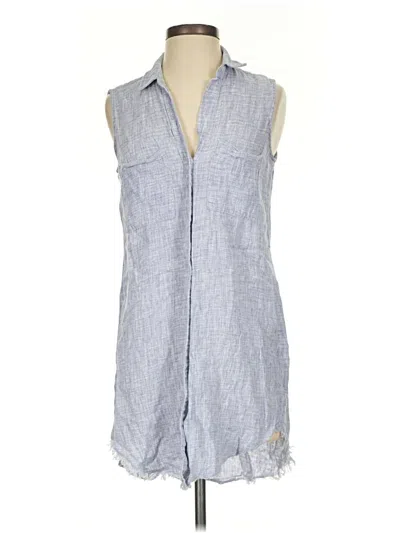 Pre-owned Bella Dahl Casual Dress In Gray