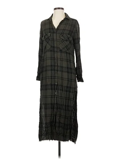 Pre-owned Bella Dahl Casual Dress In Gray