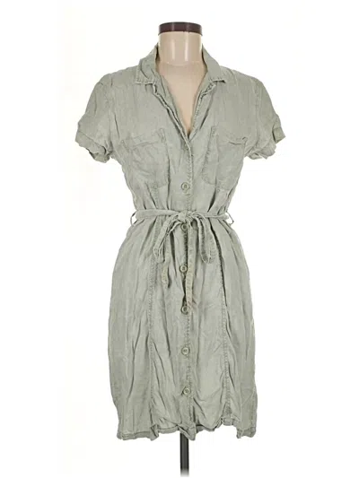 Pre-owned Bella Dahl Casual Dress In Gray