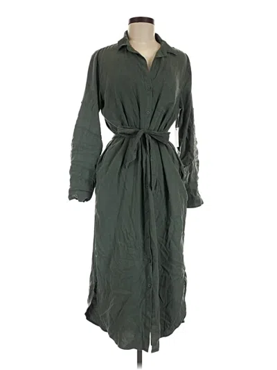 Pre-owned Bella Dahl Casual Dress In Green