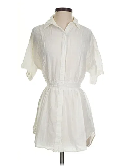 Pre-owned Bella Dahl Casual Dress In Ivory