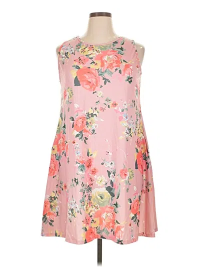 Pre-owned Bella Dahl Casual Dress In Pink