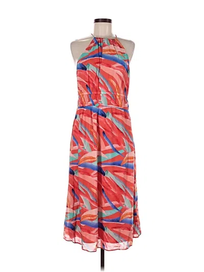 Pre-owned Bella Dahl Casual Dress In Red