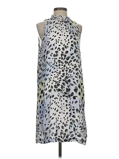 Pre-owned Bella Dahl Casual Dress In Silver