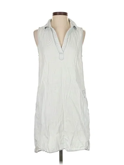 Pre-owned Bella Dahl Casual Dress In White