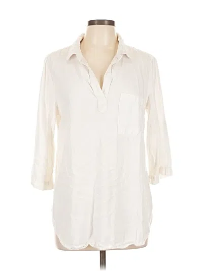 Pre-owned Bella Dahl Casual Dress In White