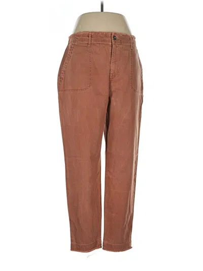 Pre-owned Bella Dahl Casual Pants In Brown