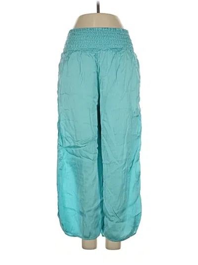 Pre-owned Bella Dahl Casual Pants In Teal