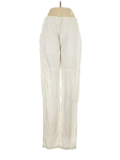 Pre-owned Bella Dahl Casual Pants In White