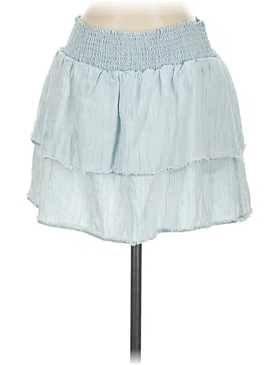 Pre-owned Bella Dahl Casual Skirt In Blue