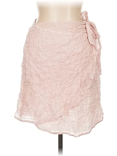 Pre-owned Bella Dahl Casual Skirt In Pink