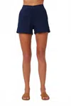 Bella Dahl Catalina Clean Front Short In Harbor Navy In Blue