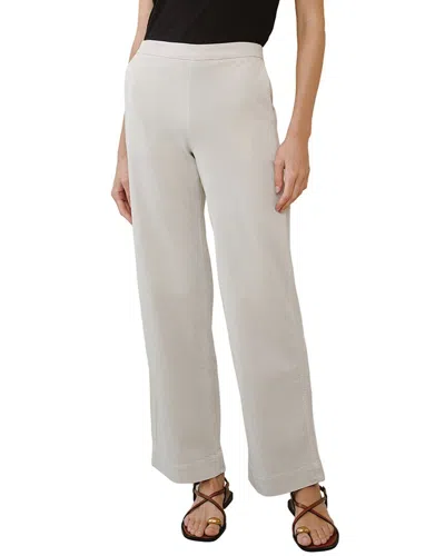 Bella Dahl Catalina Wide Pant In Neutral