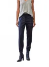 Bella Dahl Chelsea Luxe Pocket Jogger Pant In Black In Brown