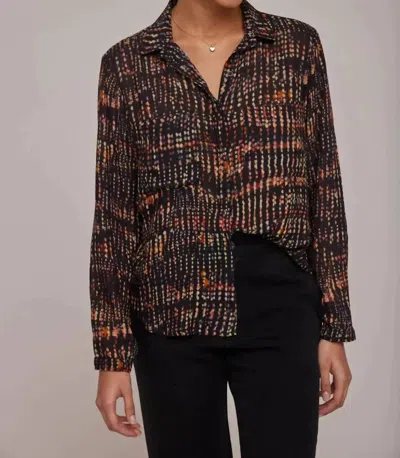 Bella Dahl City Lights Hipster Shirt In Multi