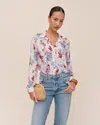 Bella Dahl Classic Button Down In Multi