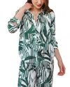 Bella Dahl Classic Button Down Shirt In Multi