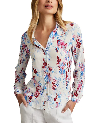 Bella Dahl Classic Button Down Shirt In Multi