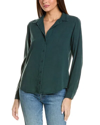 Bella Dahl Classic Button Down Shirt In Black