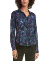 Bella Dahl Classic Button Down Shirt In Multi