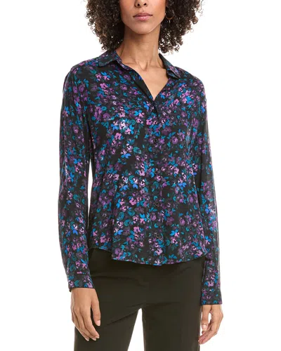Bella Dahl Classic Button Down Shirt In Multi