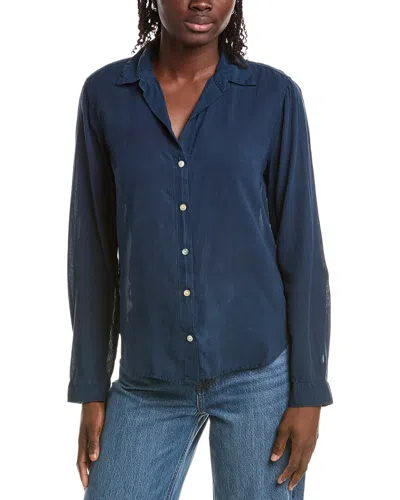 Bella Dahl Classic Button-down Shirt In Blue