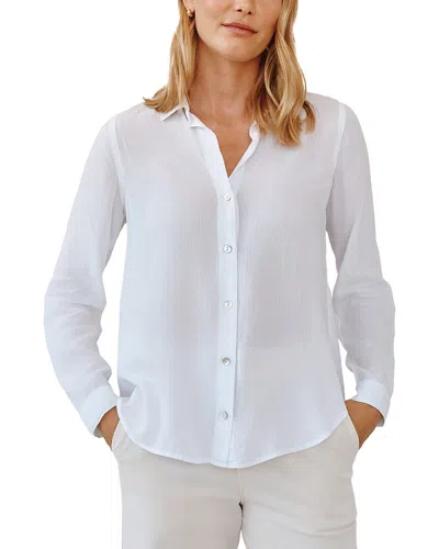 Bella Dahl Classic Button-down Shirt In White
