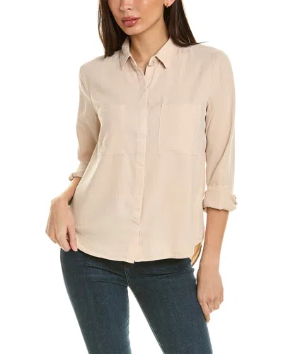 Bella Dahl Classic Shirt In Brown