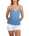 Bella Dahl Clean Camisole In Blue