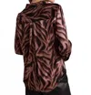 Bella Dahl Clean Woodland Shirt In Hazy Woodland In Multi