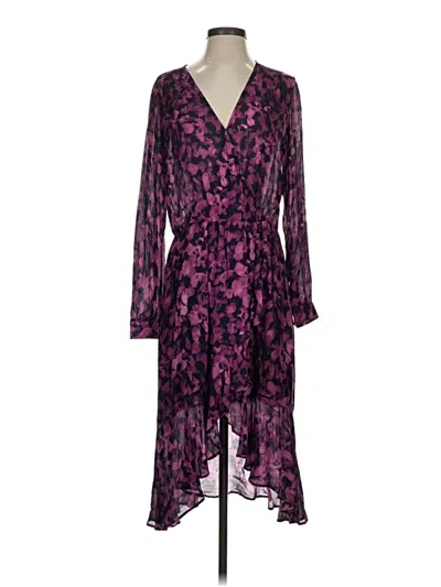 Pre-owned Bella Dahl Cocktail Dress In Purple