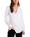 Bella Dahl Popover Tunic Shirt In White