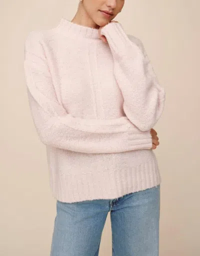 Bella Dahl Cozy Sweater In Cherry Blossom In Pink