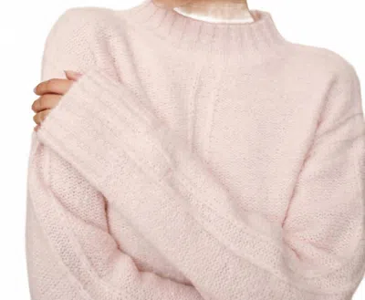 Bella Dahl Cozy Sweater In Cherry Blossom In Pink