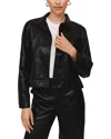 Bella Dahl Crop Pocket Button Down In Black