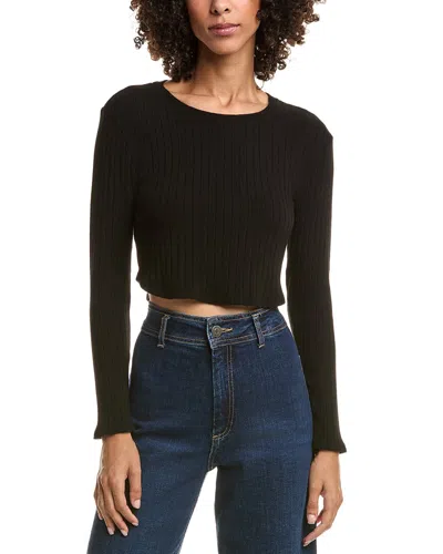 Bella Dahl Crop Top In Black