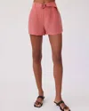 Bella Dahl D-ring Sash Belt Short In Safi Coral In Pink