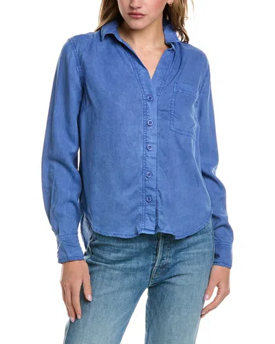 Bella Dahl Dart Front Shirt In Blue